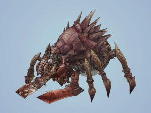 fantasy monster spider 3D Model