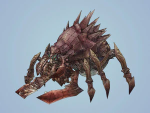 fantasy monster spider 3D Model