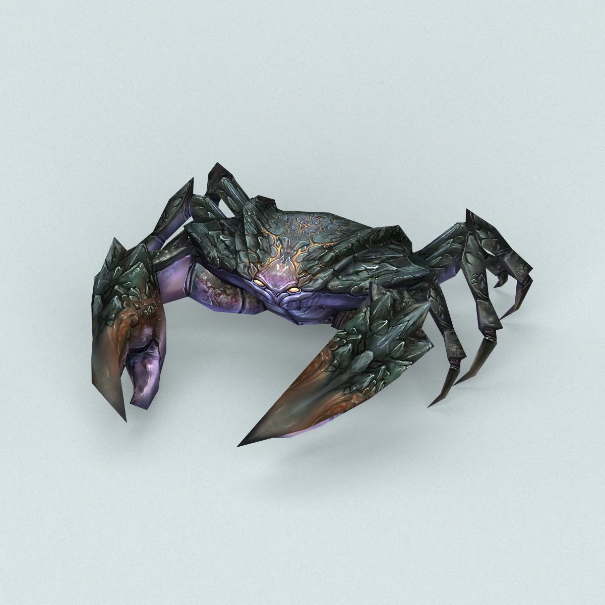 fantasy monster crab 3D Model .c4d .max .obj .3ds .fbx .stl .blend 
