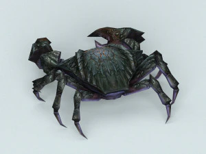 fantasy monster crab 3D Model