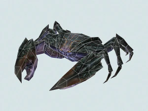 fantasy monster crab 3D Model