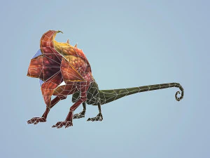 fantasy monster flower 3D Model