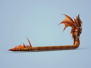 fantasy monster snake 3D मॉडल