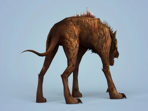 fantasy monster dog 3D Model