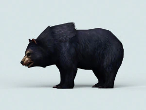wild bear 3D Model