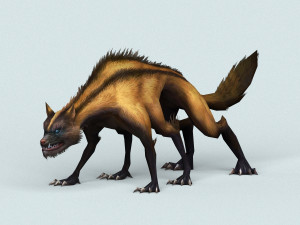 monster hyena 3D Model