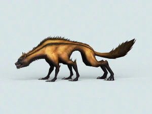 monster hyena 3D Model