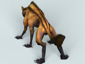 monster hyena 3D Model