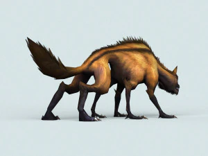 monster hyena 3D Model