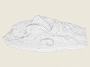 stone rock 01 Modelo 3D