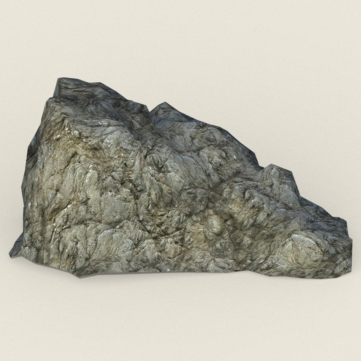 stone rock 02 3D Model .c4d .max .obj .3ds .fbx .stl .blend 