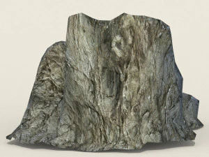 stone rock 02 3D Model
