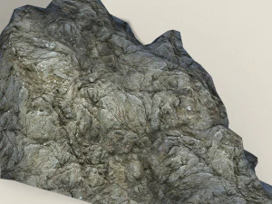 stone rock 02 3D Model