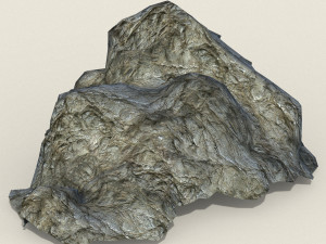 stone rock 03 3D Model