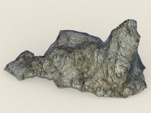 stone rock 03 3D Model