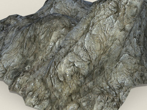stone rock 03 3D Model