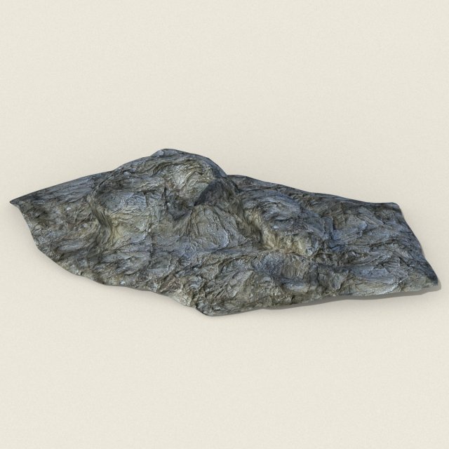 stone rock 04 3D Model .c4d .max .obj .3ds .fbx .stl .blend 