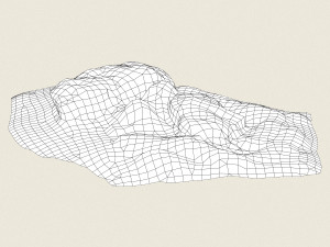 stone rock 04 3D Model