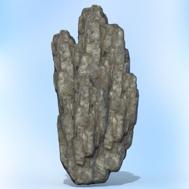 game ready realistic rock 04 3Dモデル .c4d .max .obj .3ds .fbx .stl .blend 
