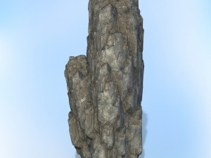 game ready realistic rock 04 3Dモデル