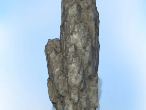 game ready realistic rock 04 3D Model