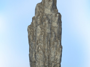 game ready realistic rock 05 3D Model