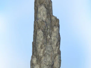 game-ready realistische rock 05 3D Model
