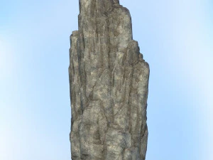 game-ready realistische rock 05 3D Model