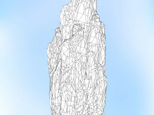 game-ready realistische rock 05 3D Model