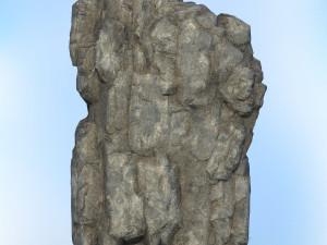 game ready realistic rock 08 3D Model
