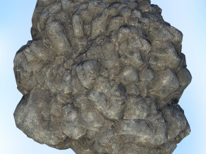 game ready realistic rock 09 3D Model