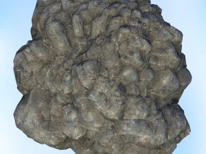 game ready realistic rock 09 3D Model