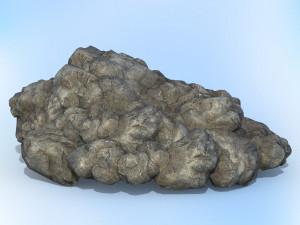 game ready realistic rock 10 3D Модель