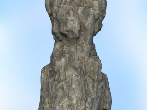 game ready realistic rock 11 3D Model