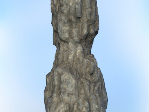 game ready realistic rock 11 3D Model