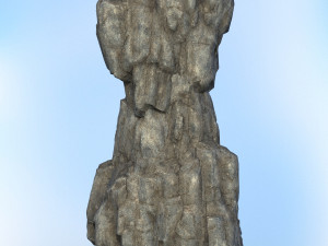 game ready realistic rock 11 3D Model