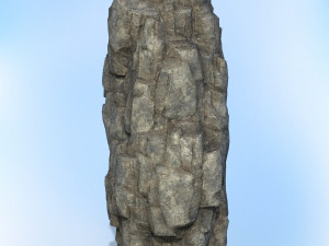 game ready realistic rock 12 3D Model
