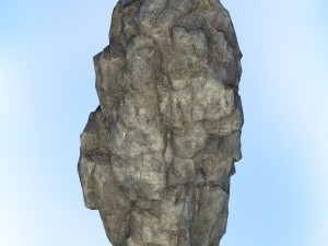 game ready realistic rock 12 3D Model