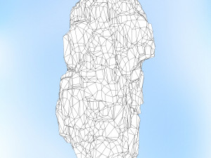 game ready realistic rock 12 3D Model