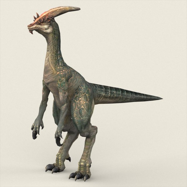 fantasy monster dinosaur Model 3D .c4d .max .obj .3ds .fbx .stl .blend 