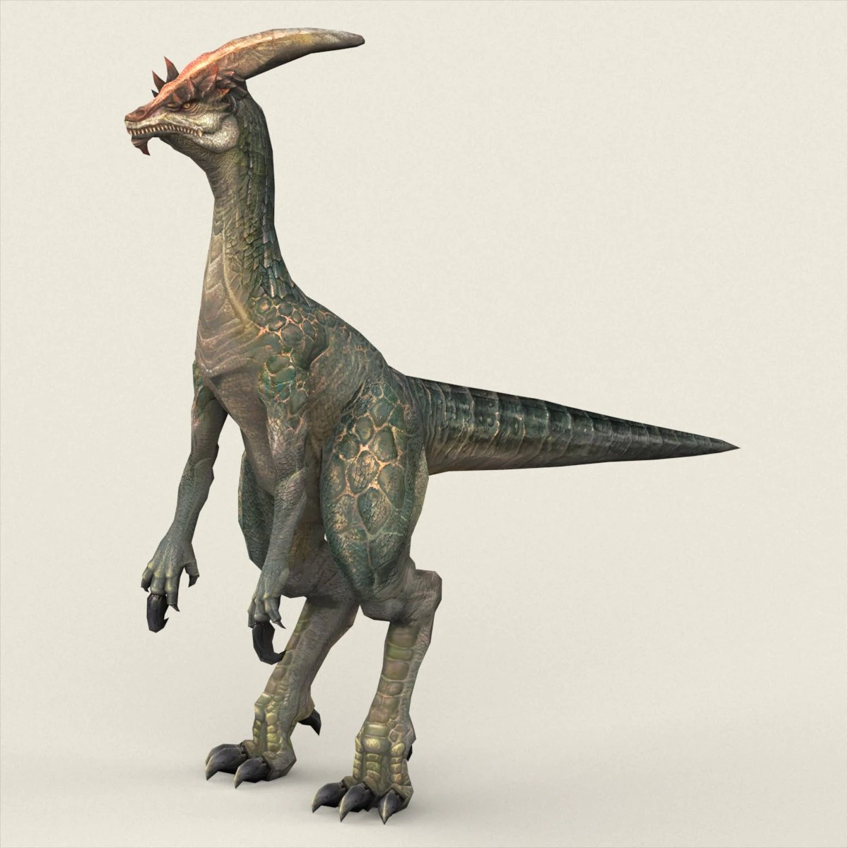fantasy monster dinosaur 3D Model .c4d .max .obj .3ds .fbx .stl .blend
