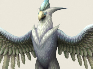 fantasy monster eagle 3D मॉडल