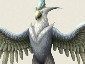 фэнтези-монстр орел 3D Модель