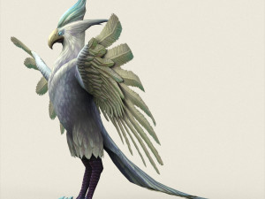 fantasy monster eagle 3D मॉडल