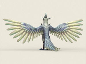 fantasy monster eagle 3D मॉडल