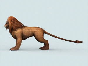 fantasy lion 3D Model