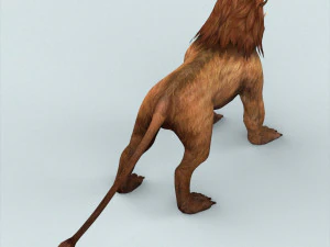 fantasy lion 3D Model