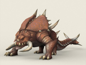 fantasy monster dinosaur 3D 模型