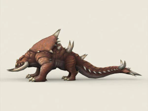 fantasy monster dinosaur 3D Model