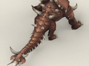fantasy monster dinosaur Model 3D